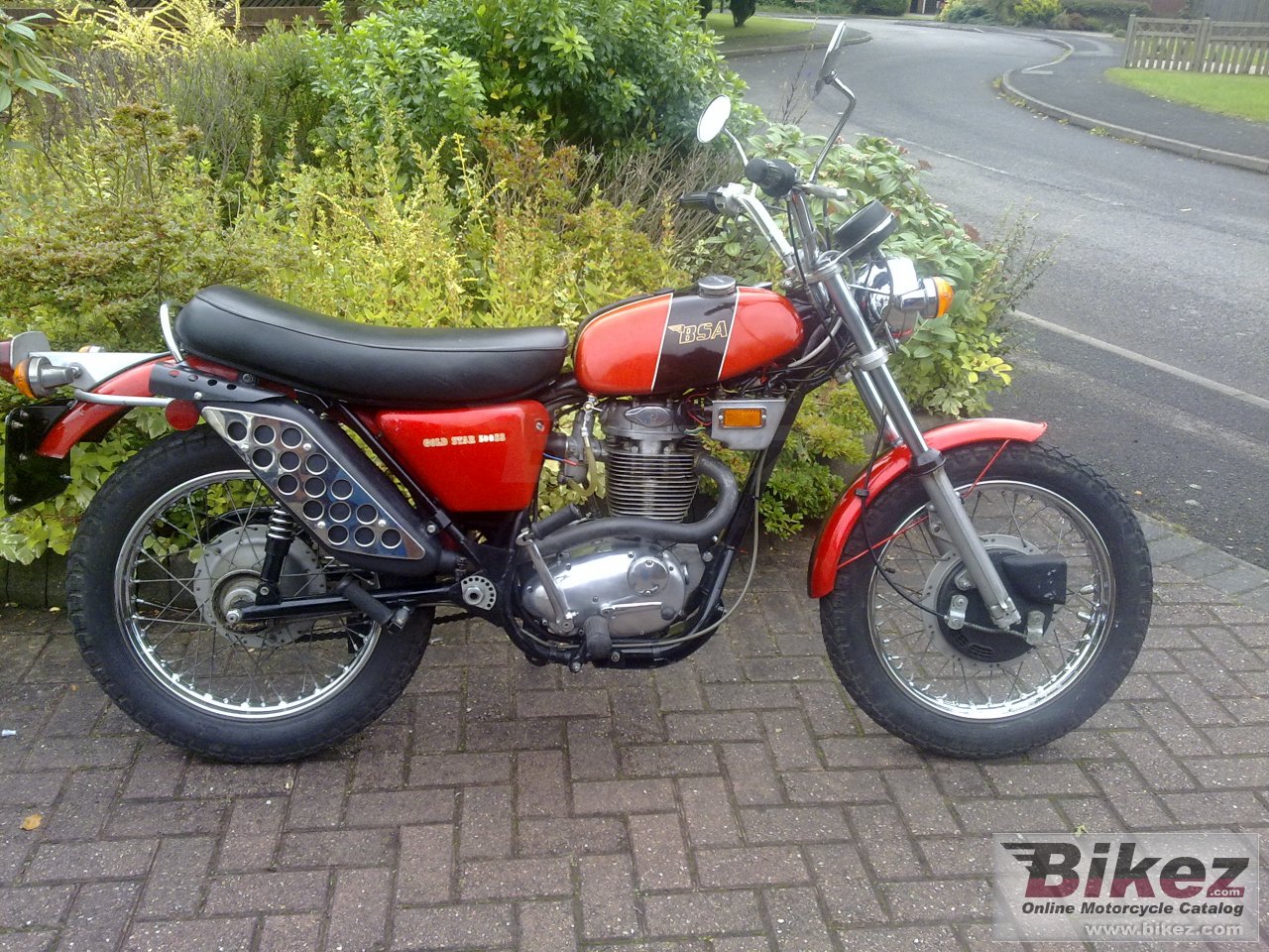 BSA 500 SS Gold Star