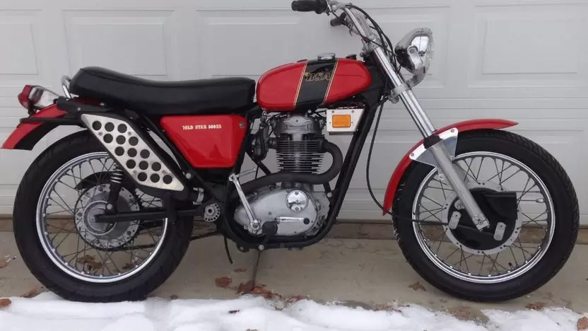 BSA 500 SS Gold Star