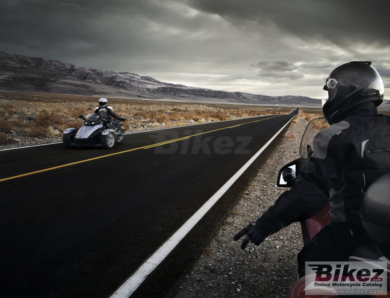Thumbnail for Can-Am Spyder Roadster 2008