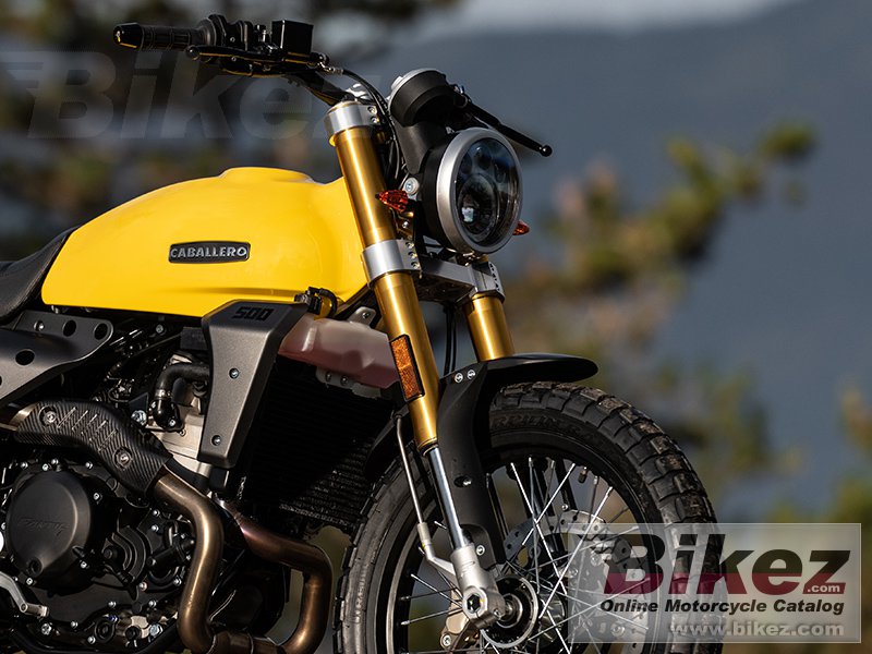 Thumbnail for Fantic Caballero Scrambler 500 2023