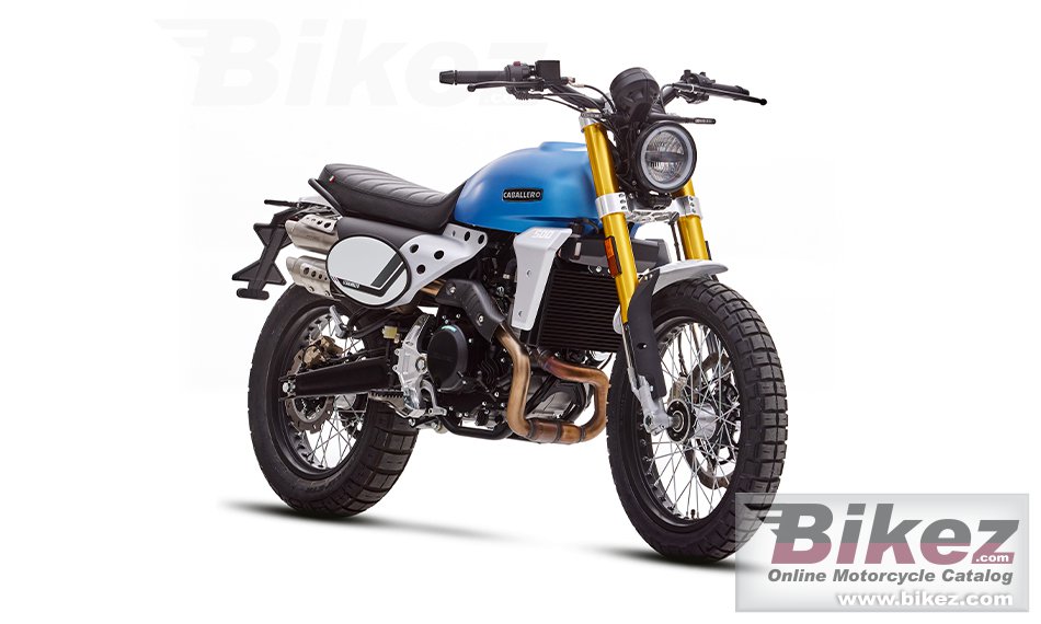 Thumbnail for Fantic Caballero Scrambler 500 2024