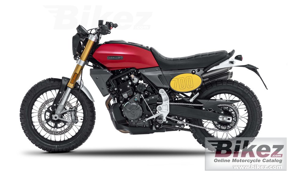 Thumbnail for Fantic Caballero Scrambler 700 2024