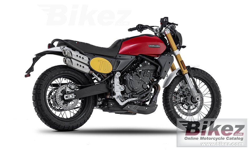 Thumbnail for Fantic Caballero Scrambler 700 2024
