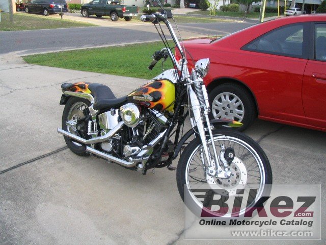 Harley-Davidson 1340 Springer Softail (reduced effect)