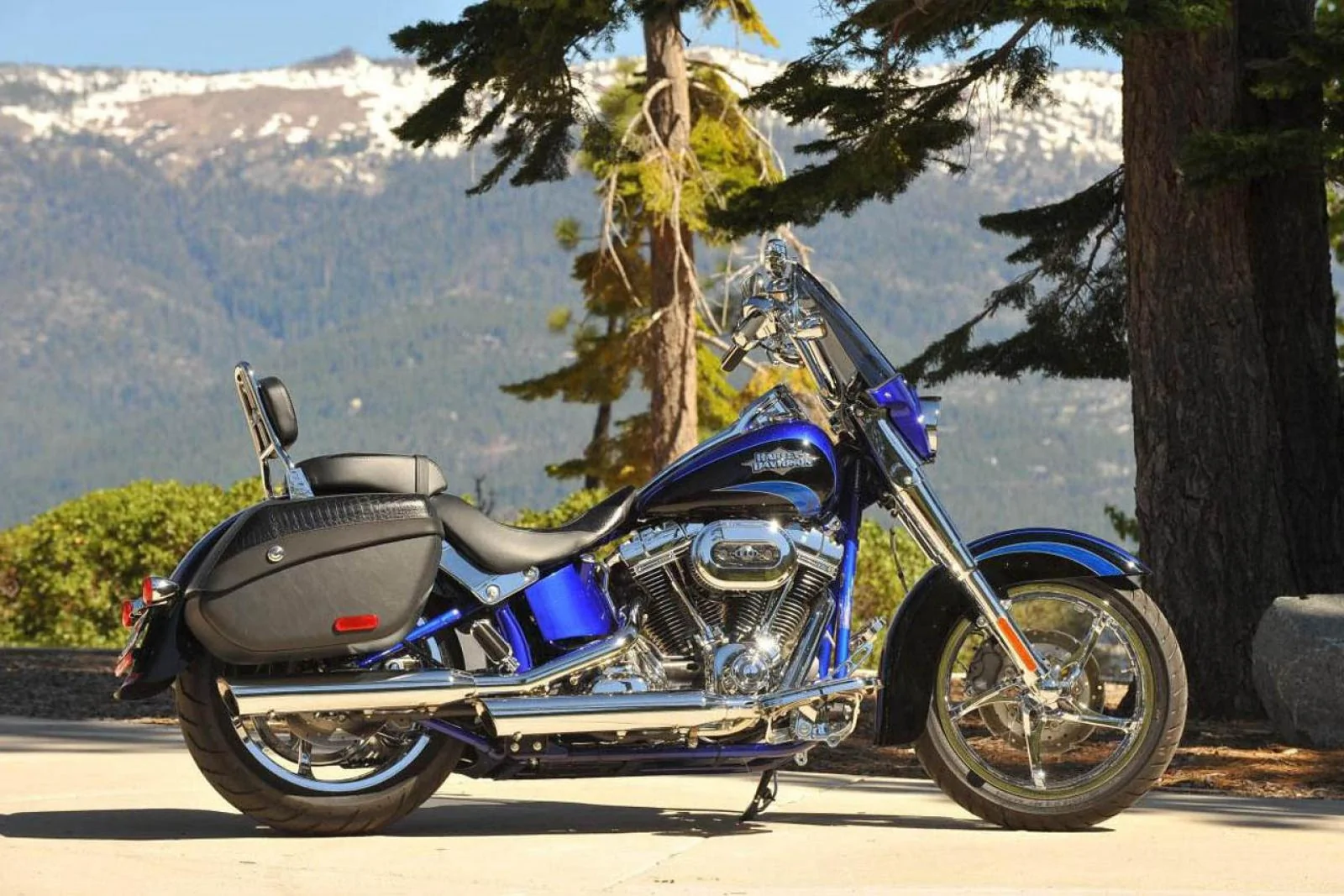 Thumbnail for Harley-Davidson FLSTSE CVO Softail Convertible 2011