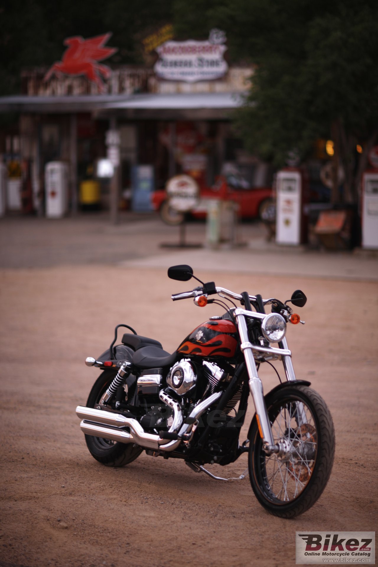 Thumbnail for Harley-Davidson FXDWG Dyna Wide Glide 2010