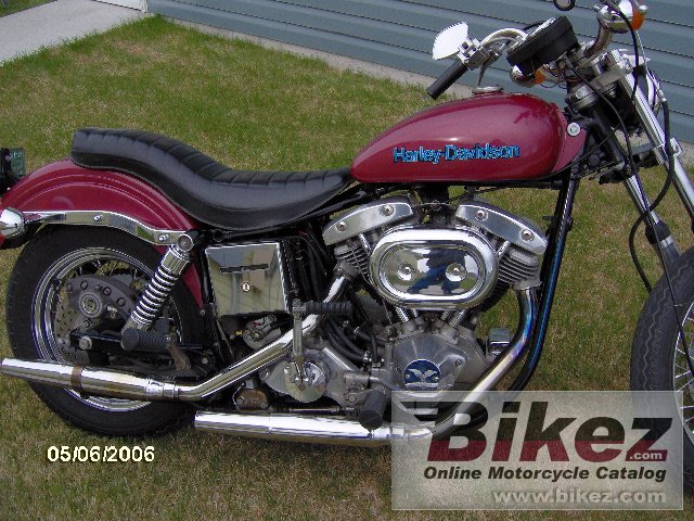 Thumbnail for Harley-Davidson FXE 1200 Super Glide 1975
