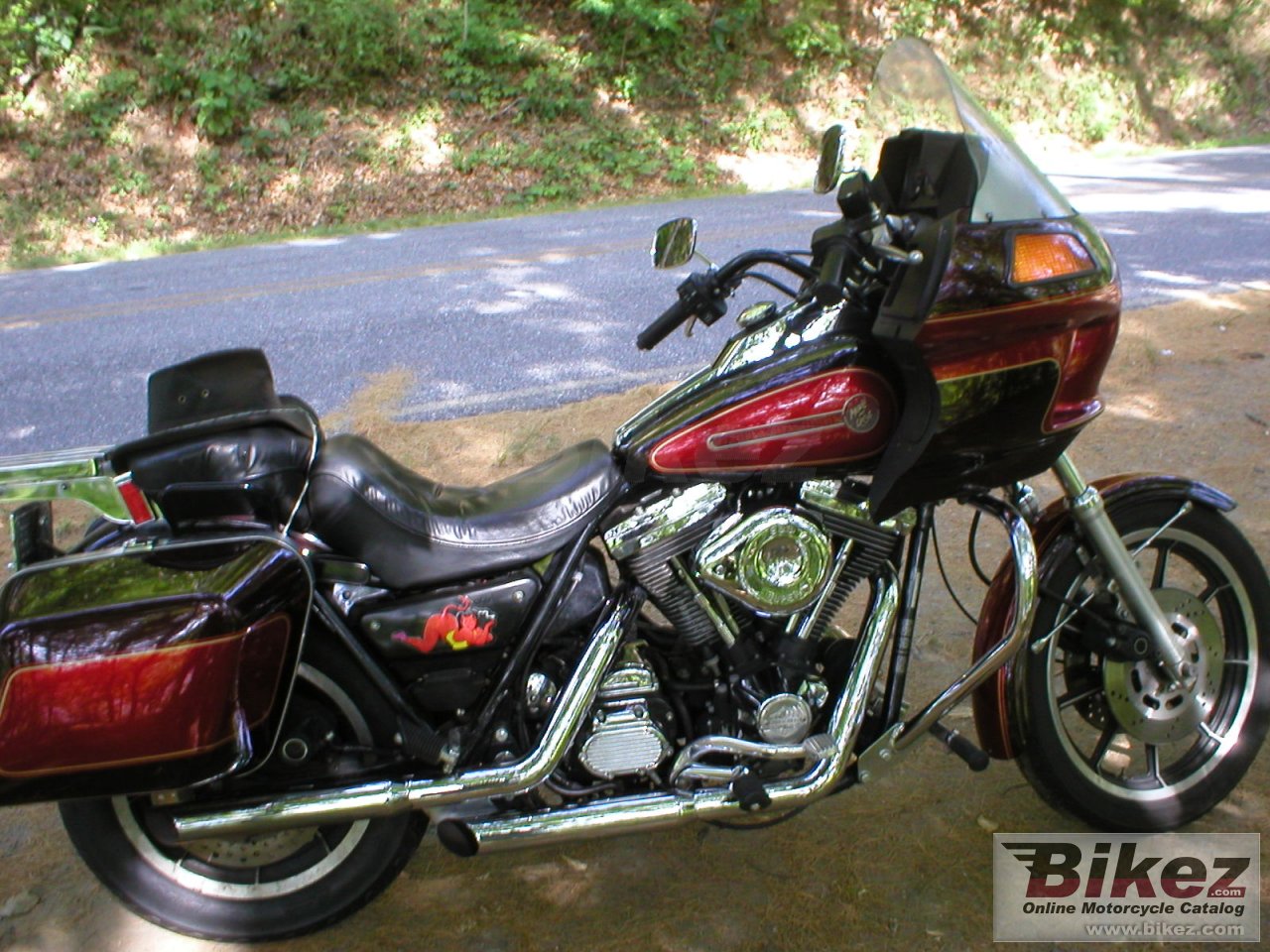 Harley-Davidson FXRT 1340 Sort Glide