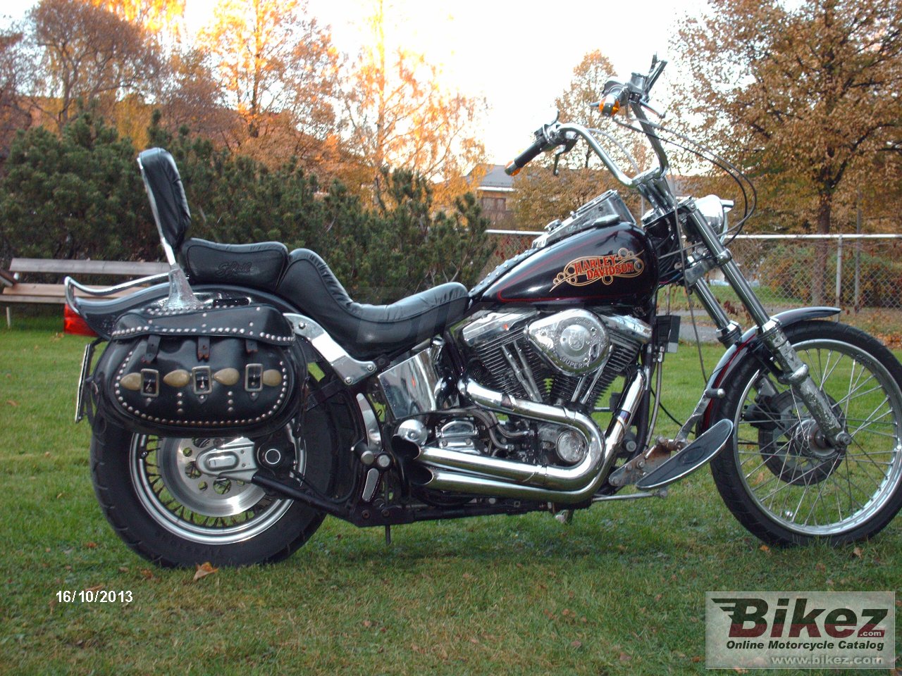 Harley-Davidson FXSTC 1340 Softail Custom (reduced effect)