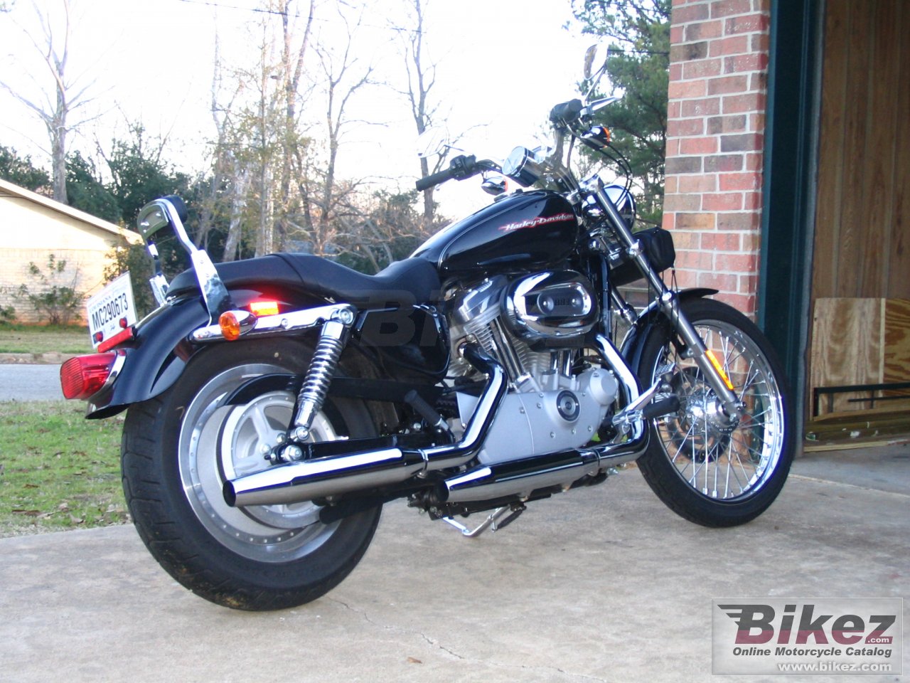 Thumbnail for Harley-Davidson XL883C Sportster Custom 2007
