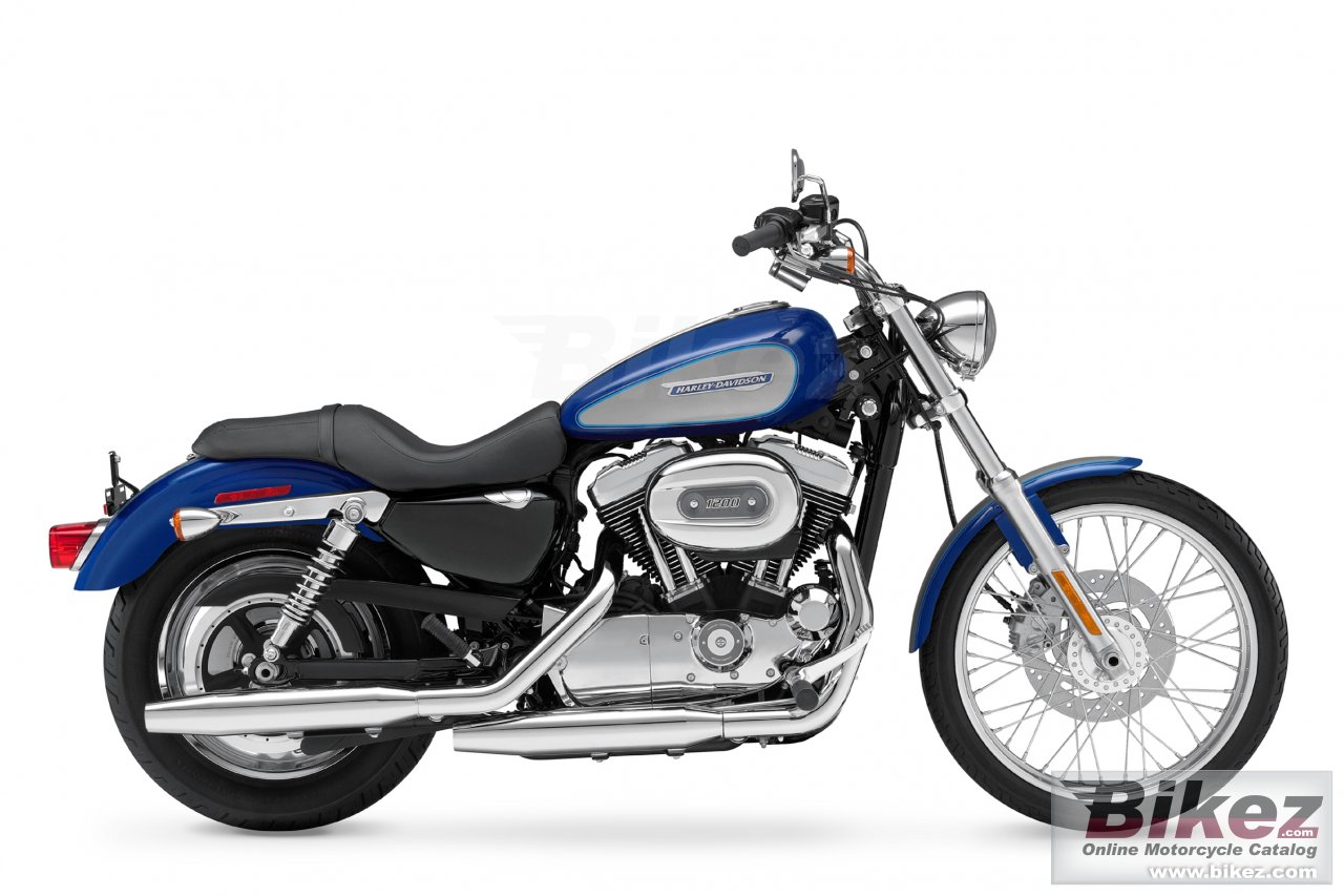 Thumbnail for Harley-Davidson XL 1200C Sportster 1200 Custom 2009