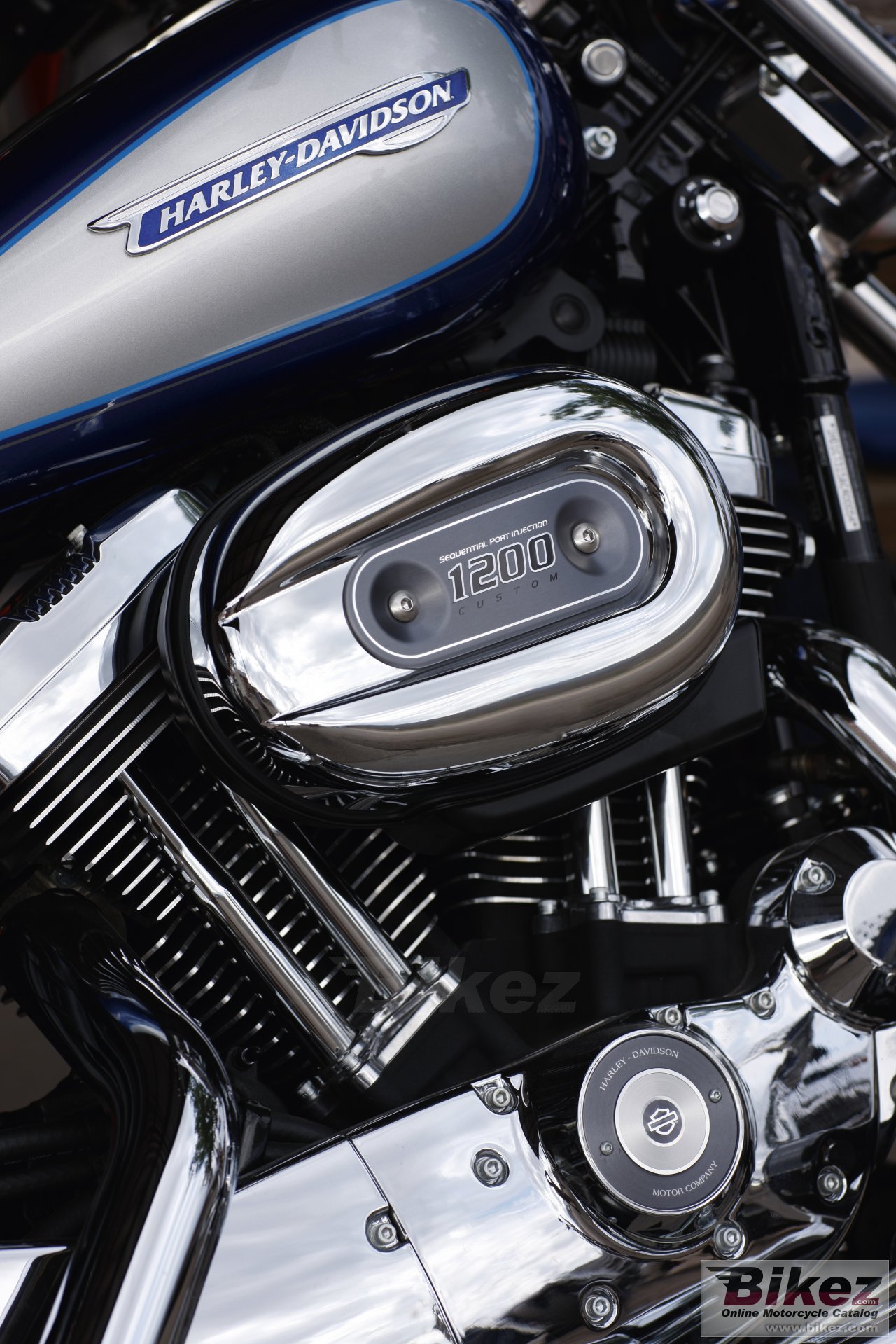 Thumbnail for Harley-Davidson XL 1200C Sportster 1200 Custom 2010