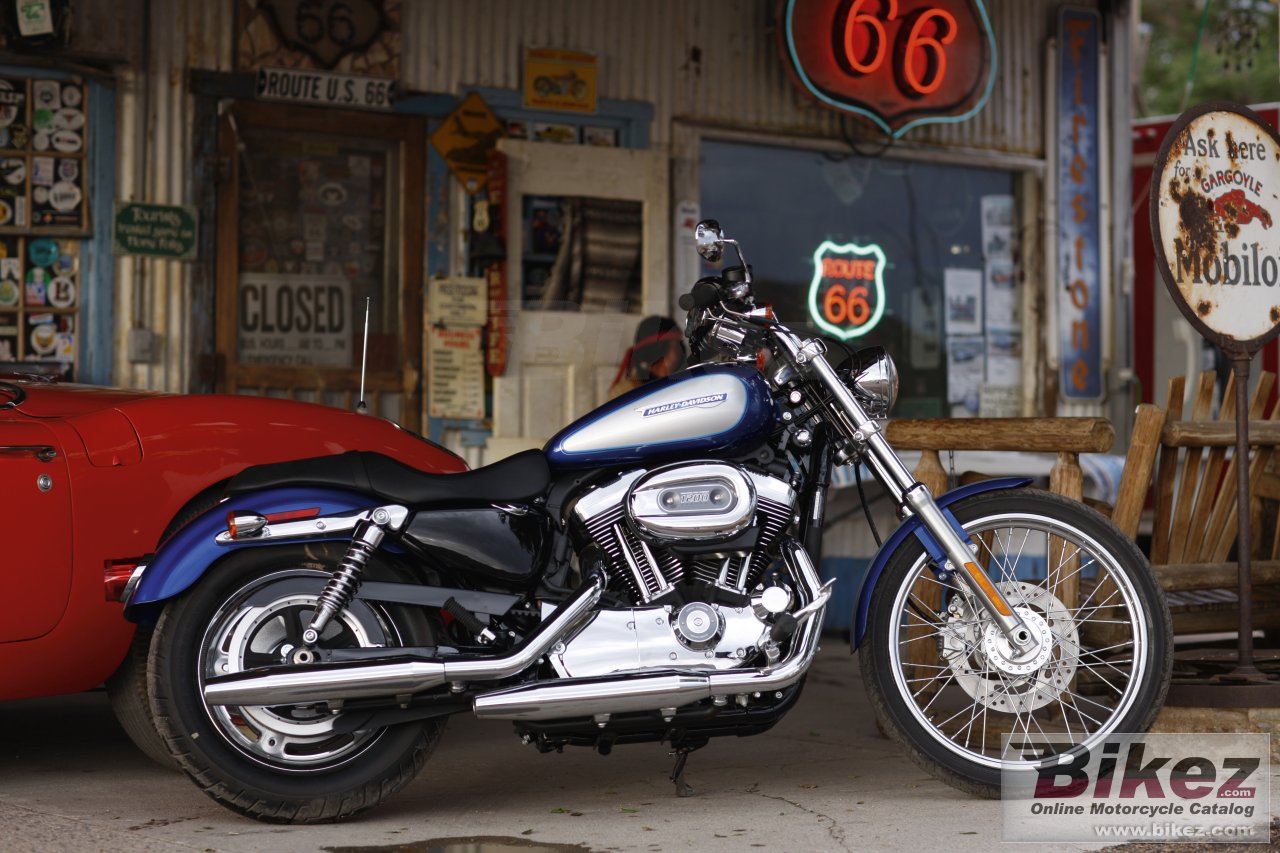 Thumbnail for Harley-Davidson XL 1200C Sportster 1200 Custom 2010