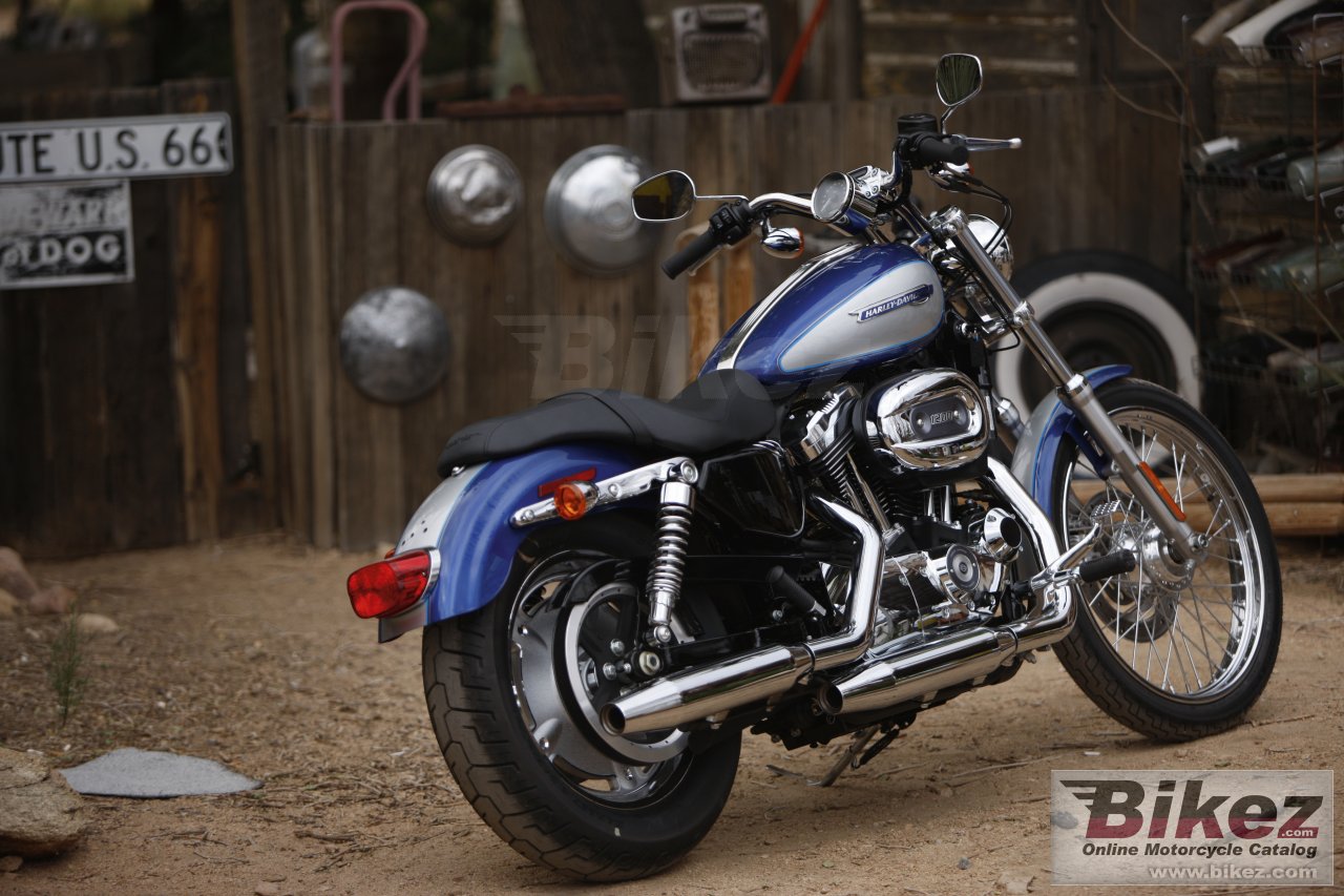 Thumbnail for Harley-Davidson XL 1200C Sportster 1200 Custom 2010