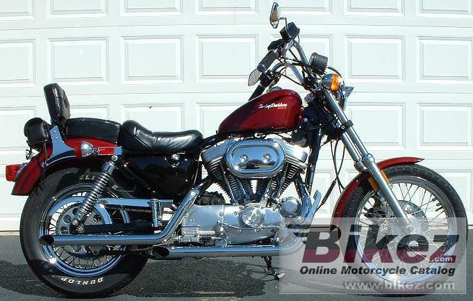 Harley-Davidson XLH Sportster 883 De Luxe (reduced effect)