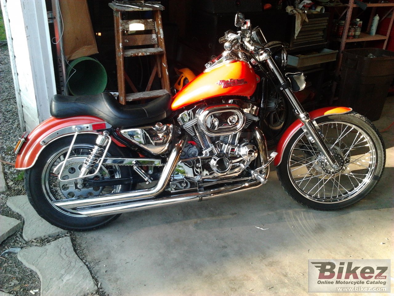 Thumbnail for Harley-Davidson XLH Sportster 883 Hugger 1991