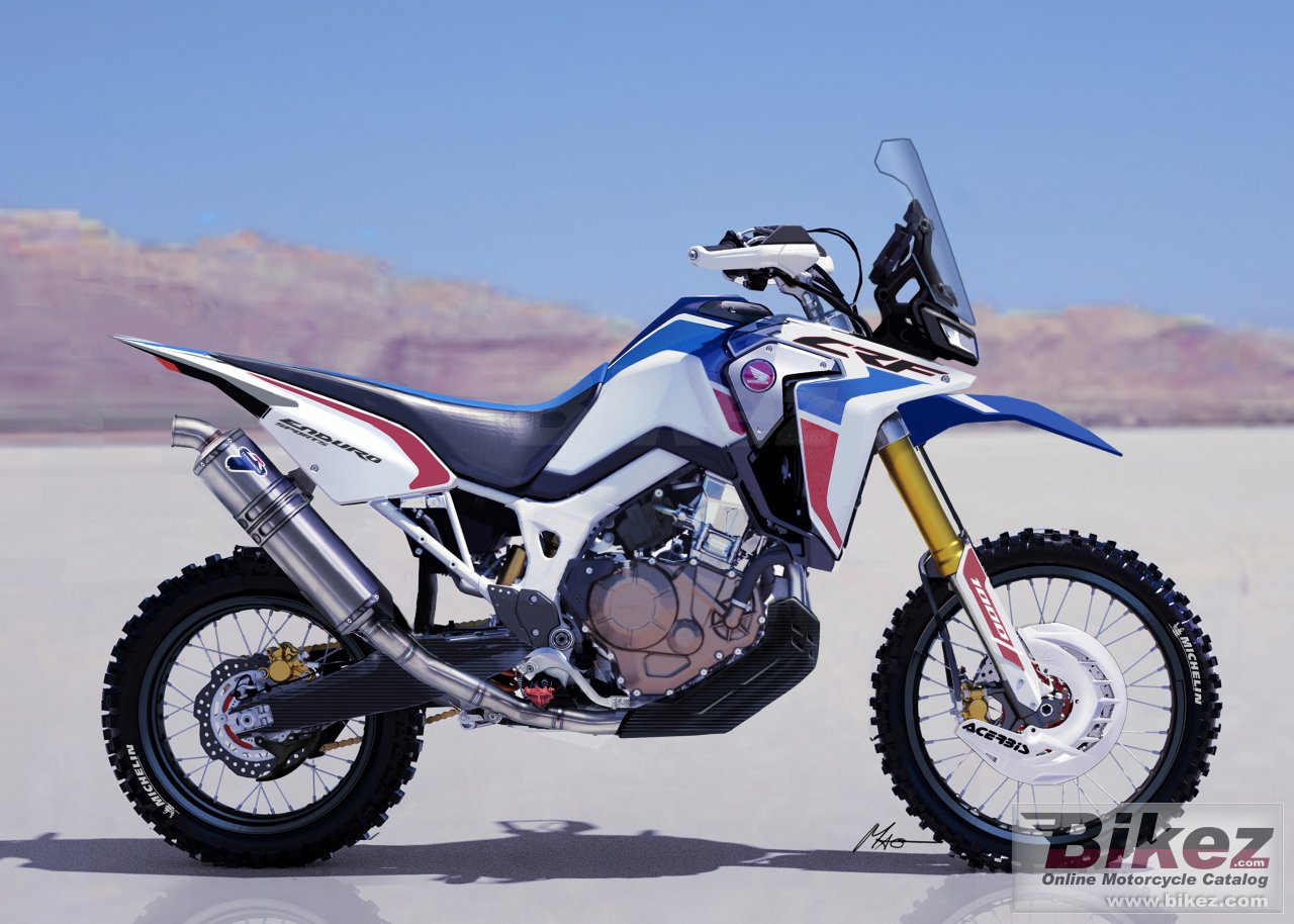 Thumbnail for Honda Africa Twin Enduro Sports Concept 2017