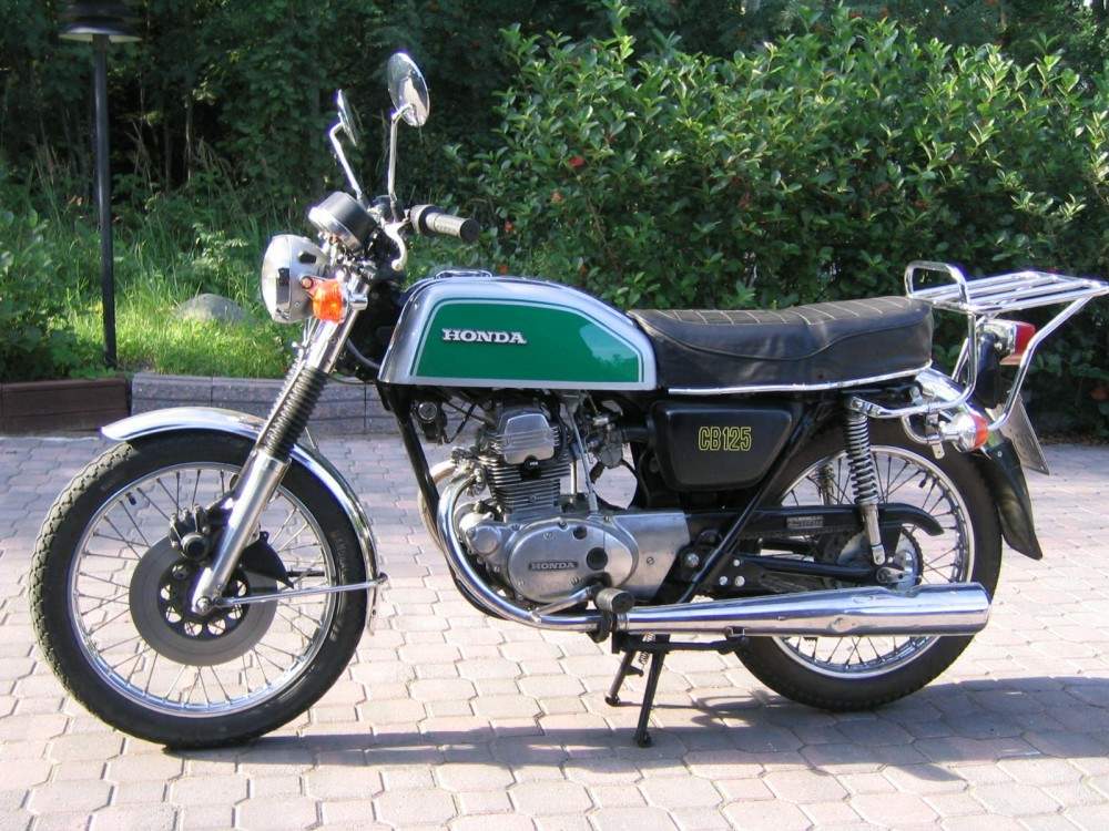 Thumbnail for Honda CB 125 disc 1976