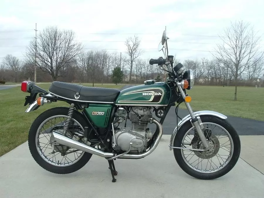 Thumbnail for Honda CB 360 disc 1974