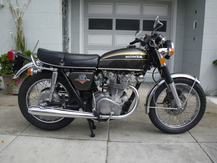 Thumbnail for Honda CB 450 disc 1973
