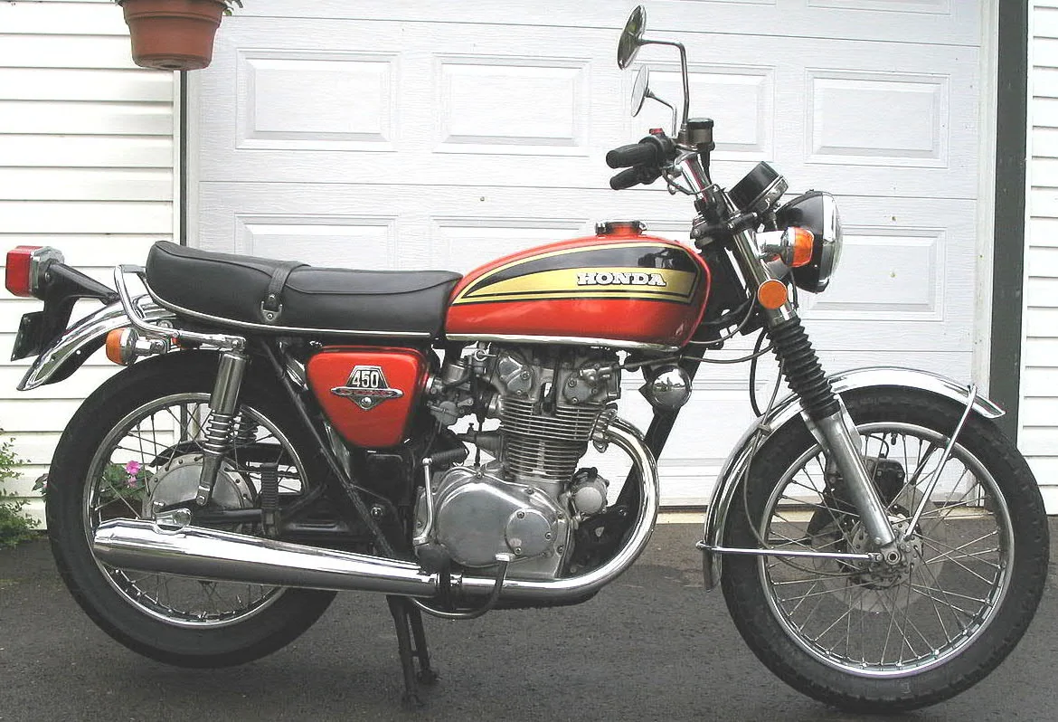 Thumbnail for Honda CB 450 disc 1974