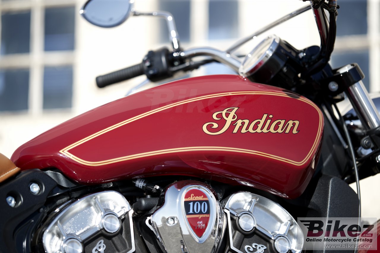 Thumbnail for Indian Scout 100th Anniversary Edition 2020