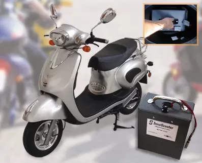 Innoscooter Elektroroller Retro Lithium
