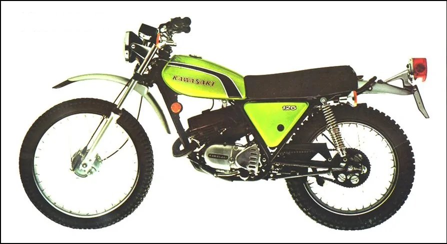 Thumbnail for Kawasaki 125 KS 1974