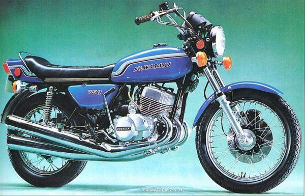 Thumbnail for Kawasaki 750 H 2 Mach IV 1972