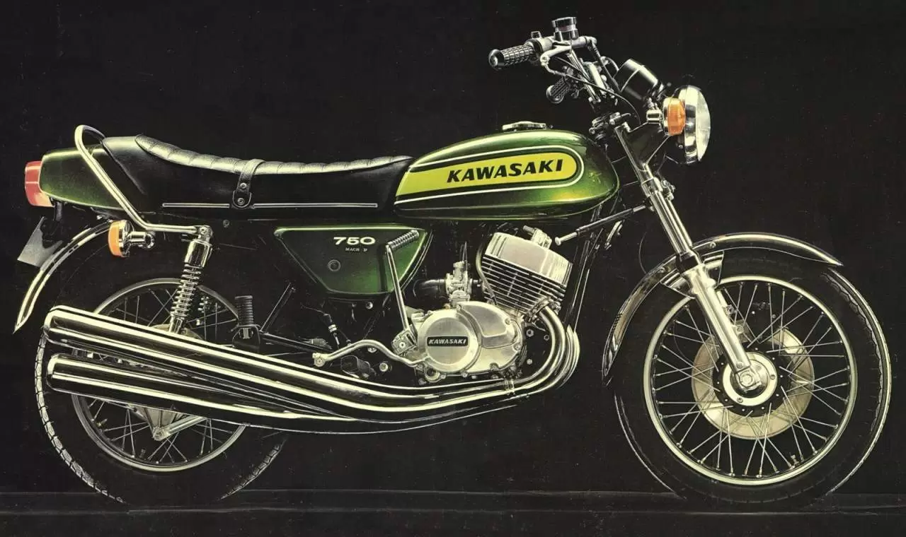 Thumbnail for Kawasaki 750 H 2 Mach IV 1974