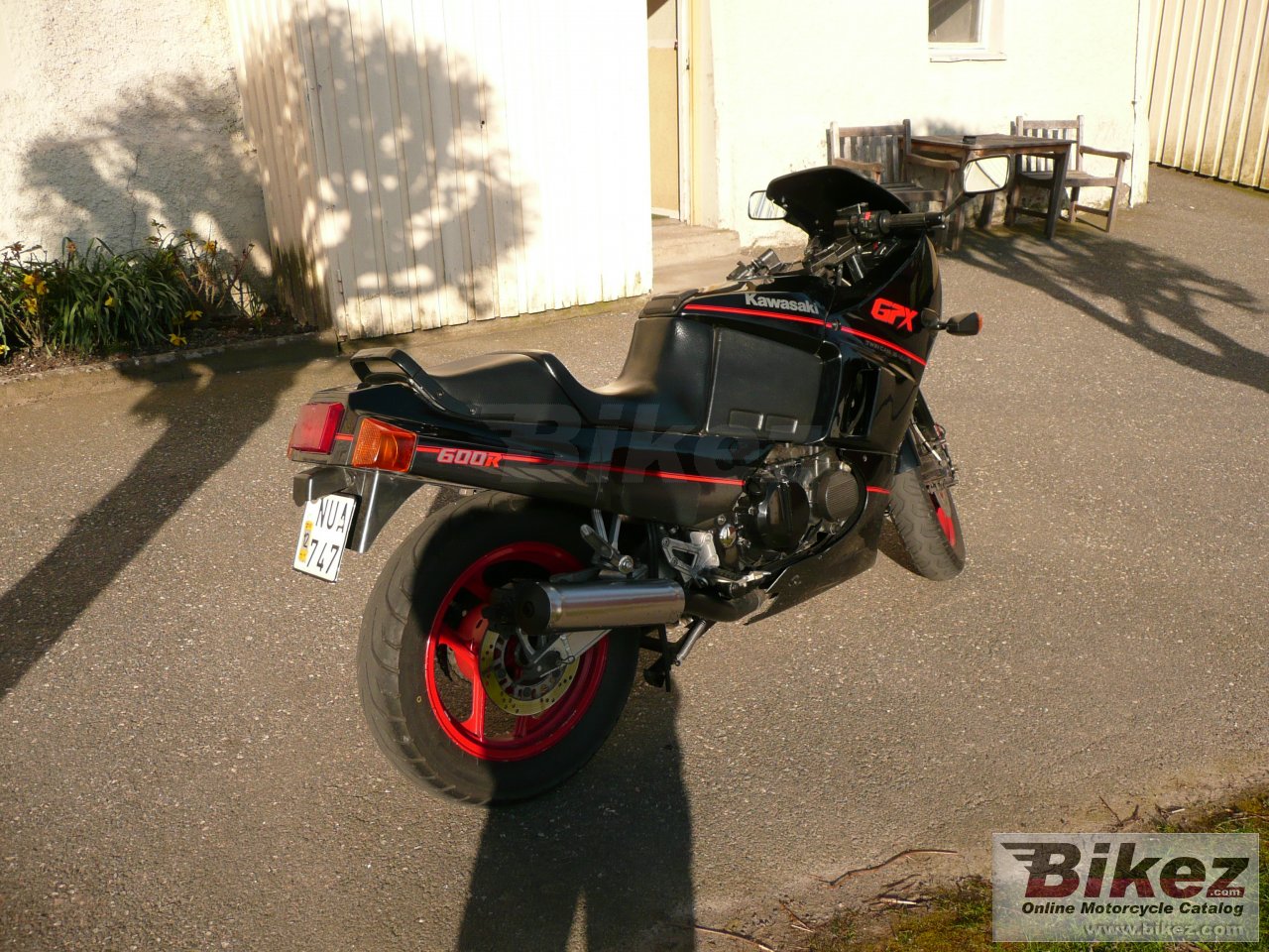 Thumbnail for Kawasaki GPX 600 R 1988