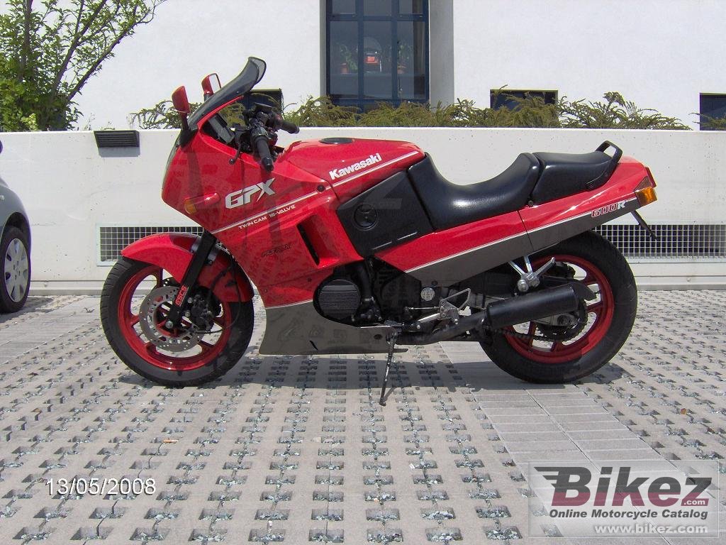 Thumbnail for Kawasaki GPX 600 R 1988