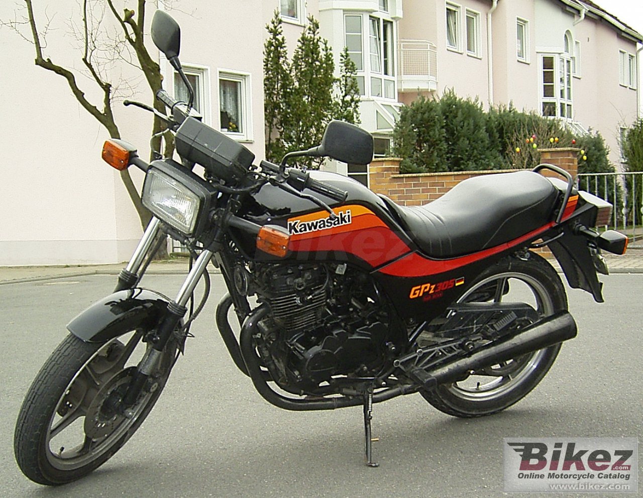 Kawasaki GPZ 305 Belt Drive (reduced effect)