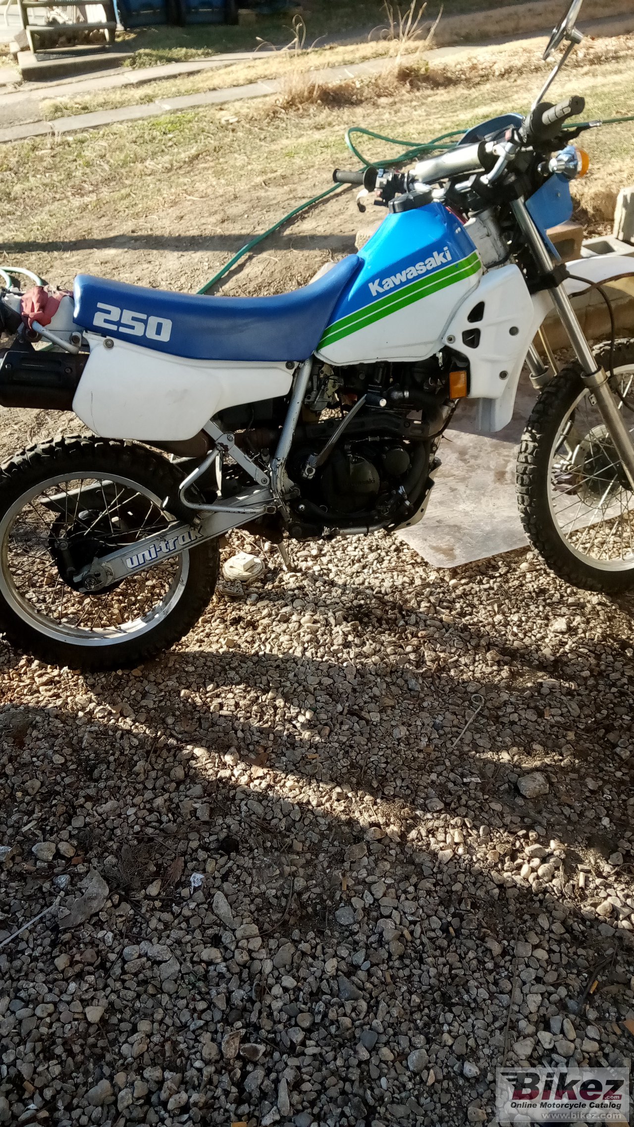 Kawasaki KLR 250 (reduced effect)