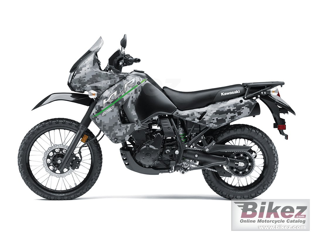 Thumbnail for Kawasaki KLR 650 Camo 2017