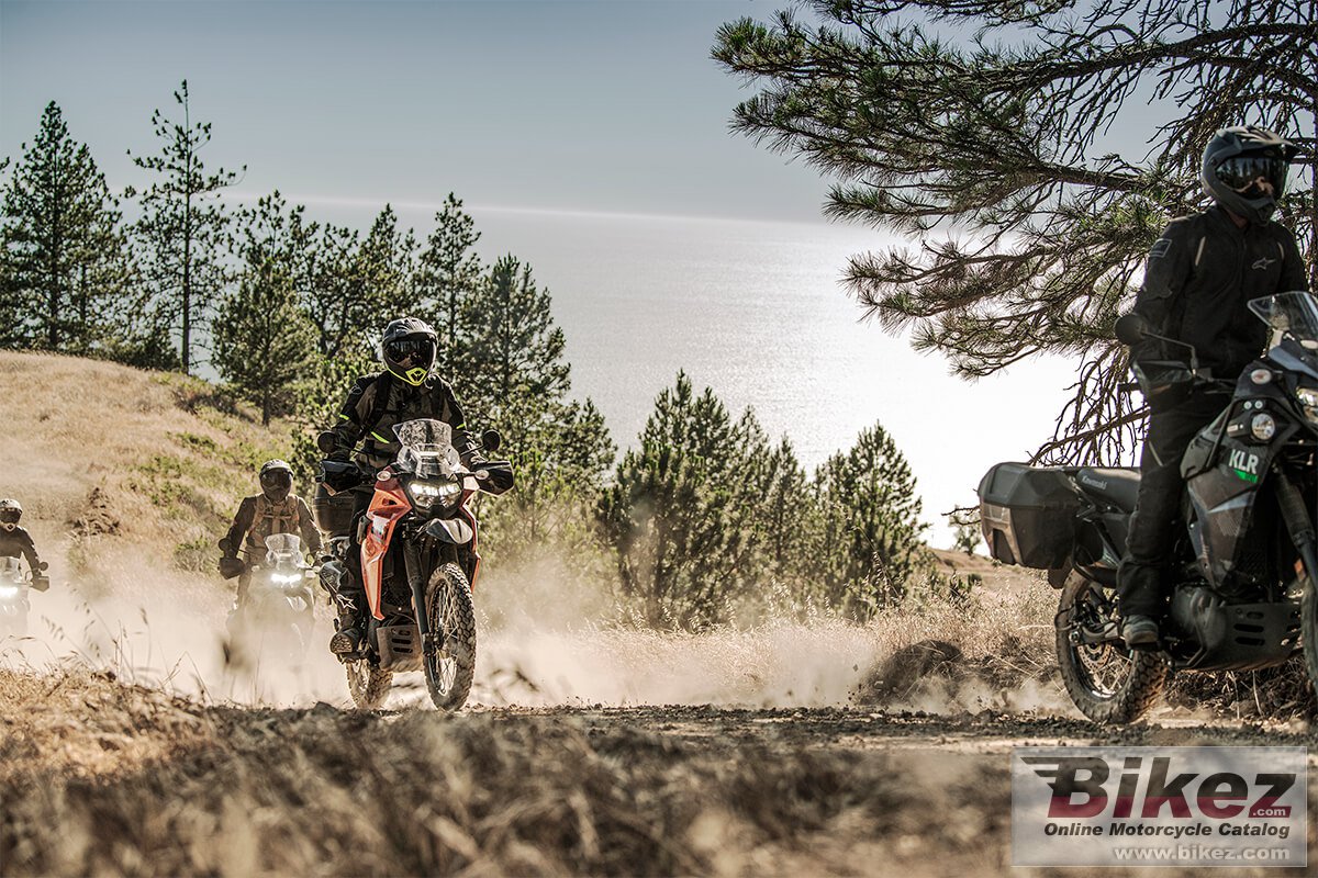 Thumbnail for Kawasaki KLR 650 Traveller 2022