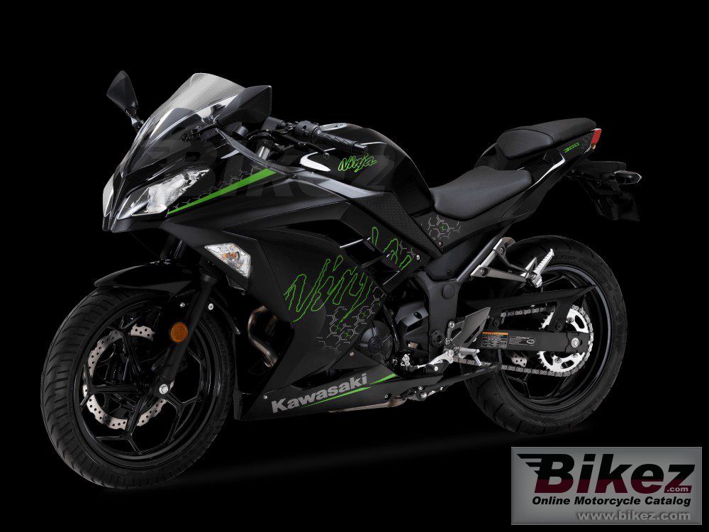 Thumbnail for Kawasaki Ninja 300 2022