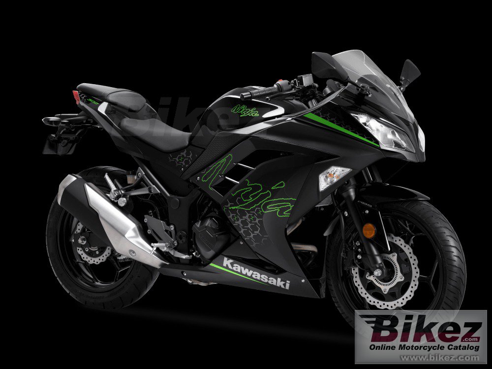 Thumbnail for Kawasaki Ninja 300 2022