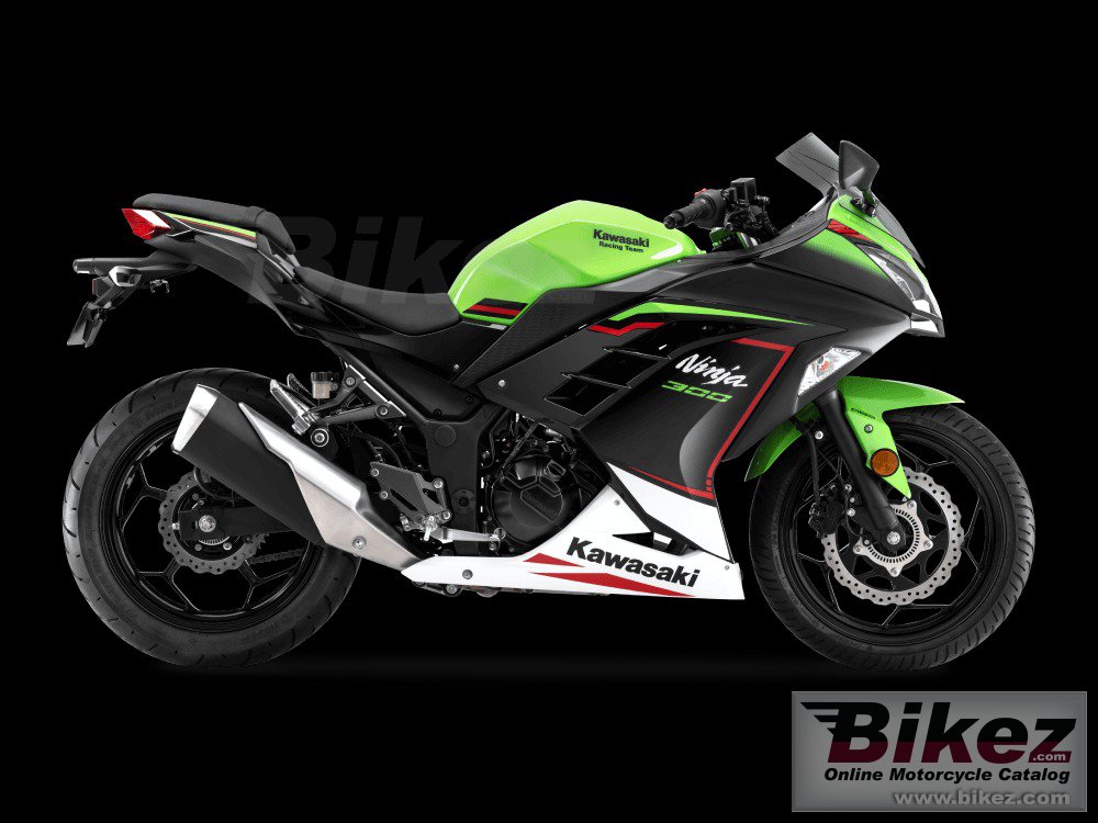 Thumbnail for Kawasaki Ninja 300 2022