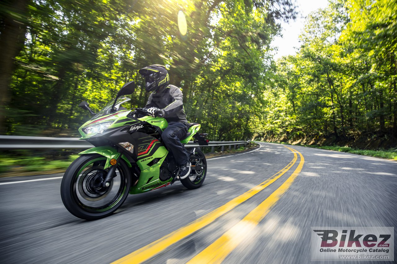 Thumbnail for Kawasaki Ninja 400 2023
