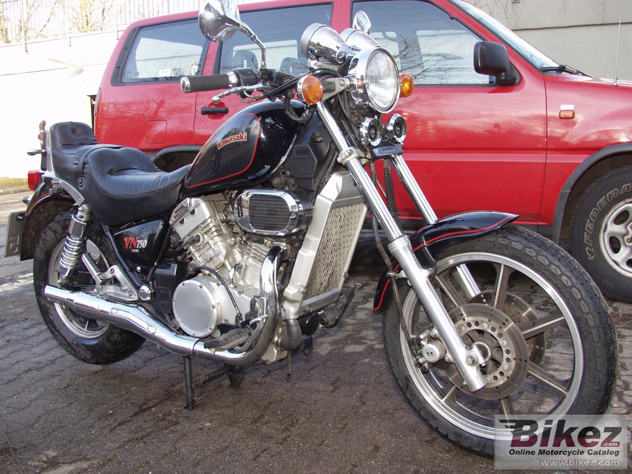 Kawasaki VN 750 Twin (reduced effect)