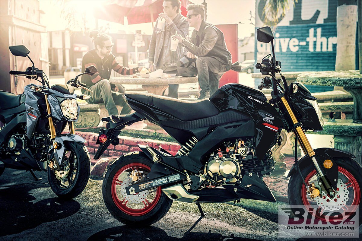 Thumbnail for Kawasaki Z125 Pro 2021