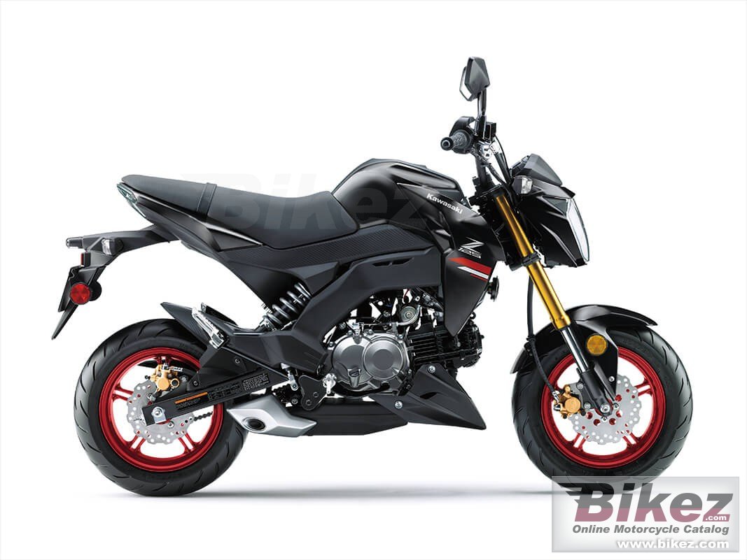 Thumbnail for Kawasaki Z125 Pro 2021