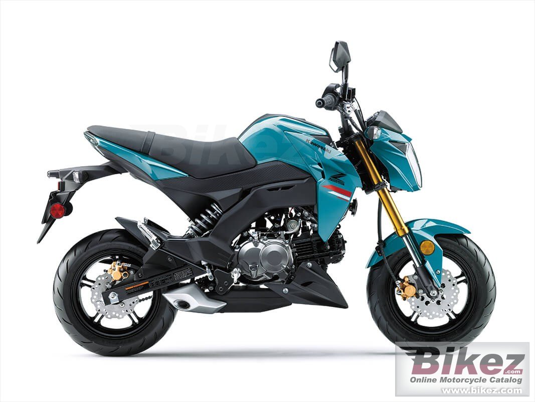 Thumbnail for Kawasaki Z125 Pro 2021