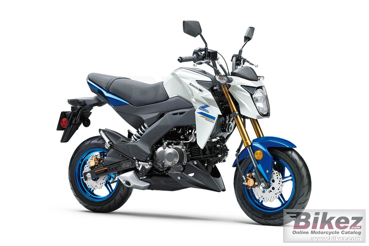 Thumbnail for Kawasaki Z125 Pro 2022