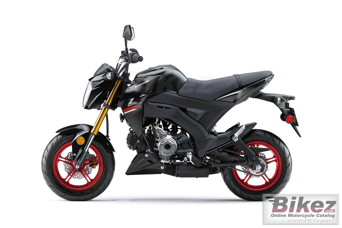 Thumbnail for Kawasaki Z125 Pro 2022