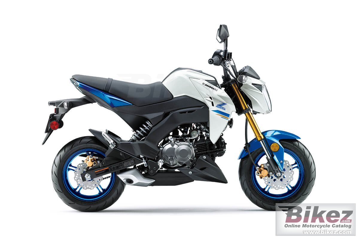 Thumbnail for Kawasaki Z125 Pro 2022