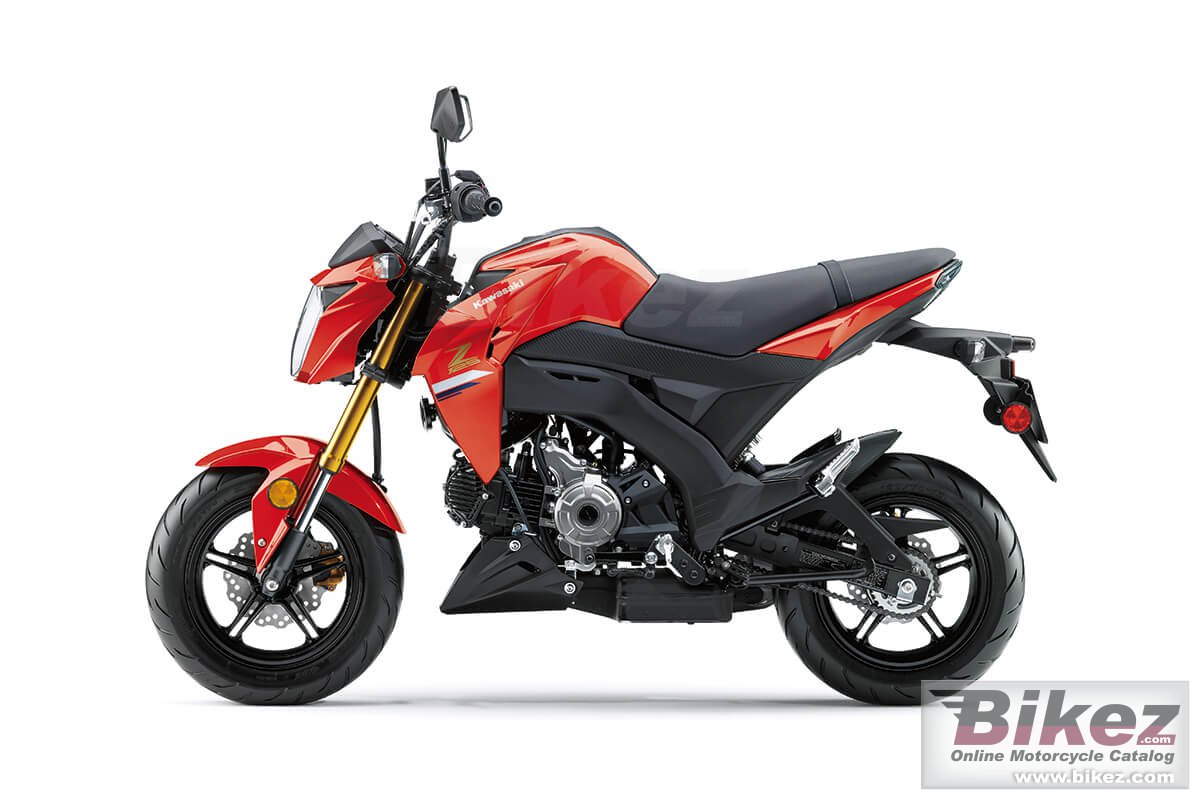 Thumbnail for Kawasaki Z125 Pro 2023