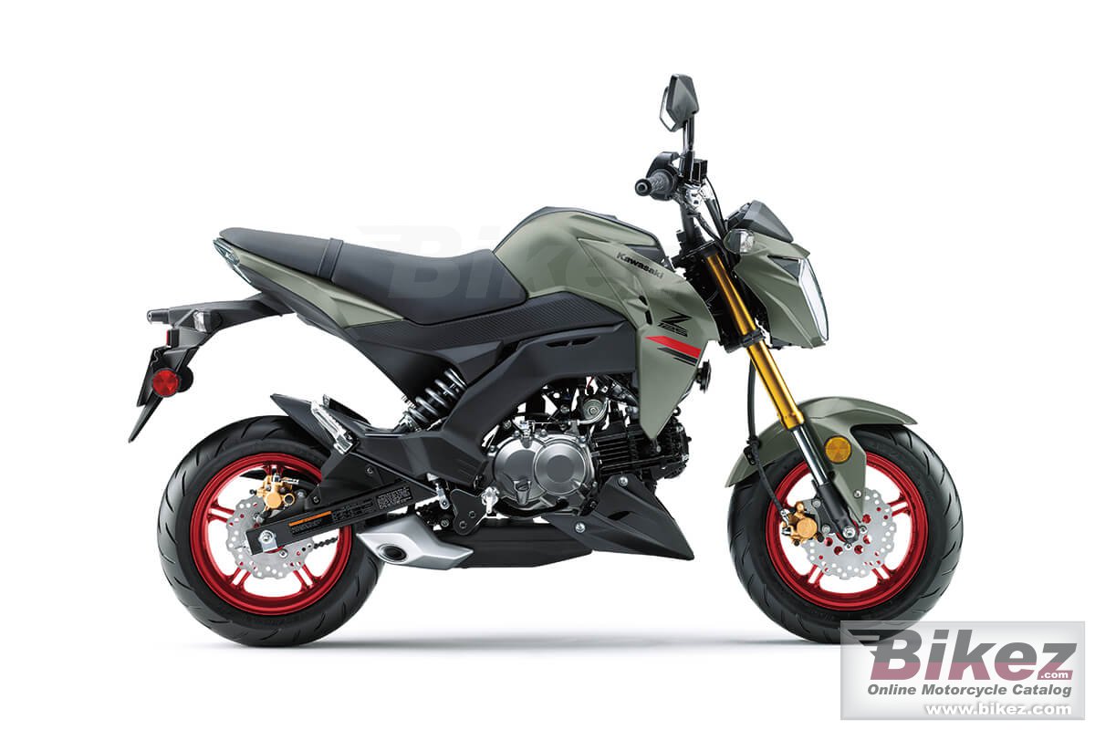 Thumbnail for Kawasaki Z125 Pro 2023