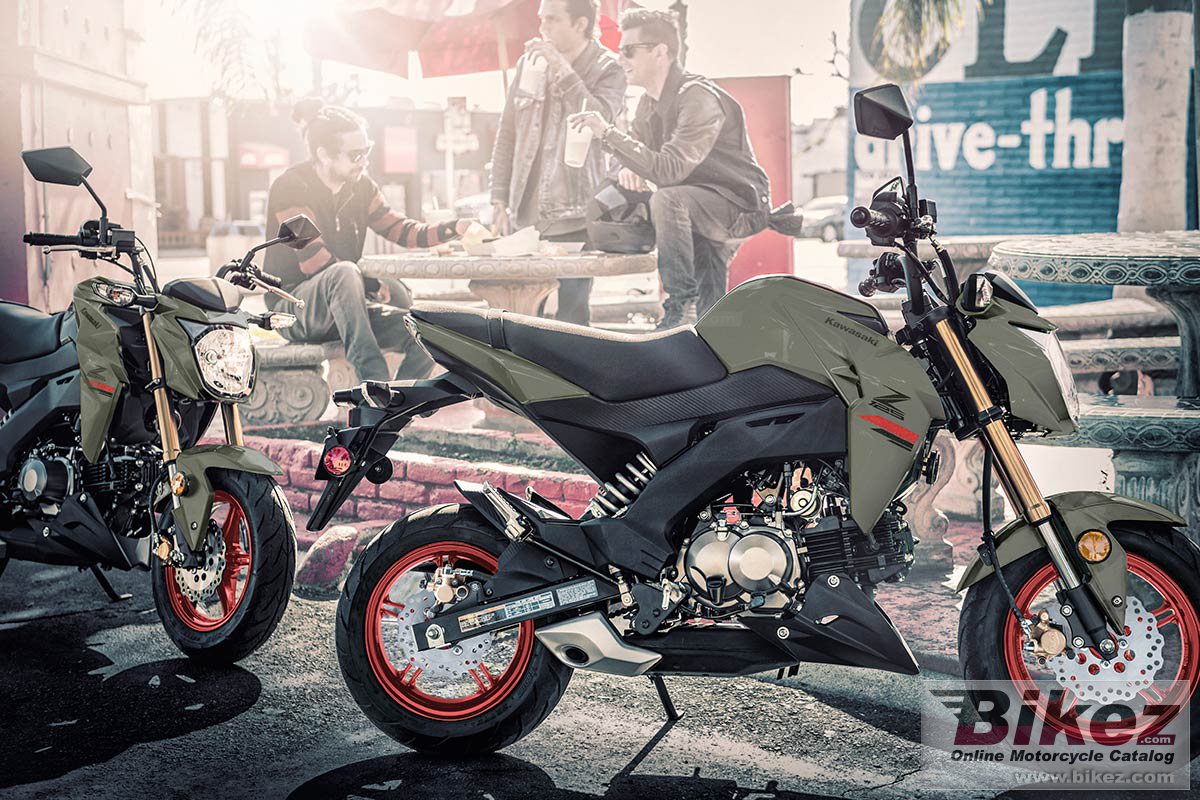 Thumbnail for Kawasaki Z125 Pro 2023
